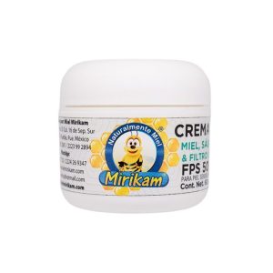 Crema con Miel de Abeja, Sábila y Filtro (SPF 30) Solar 60 g