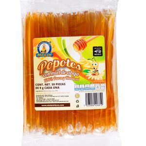 Tubitos Mirikam con Miel 100% Natural 50 pzs