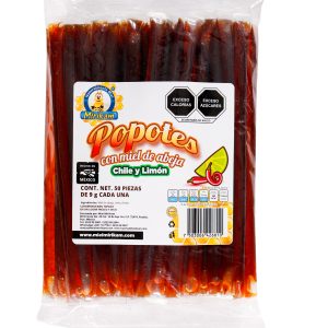 Tubitos Mirikam con Miel , Chile y Limón 50 pzs