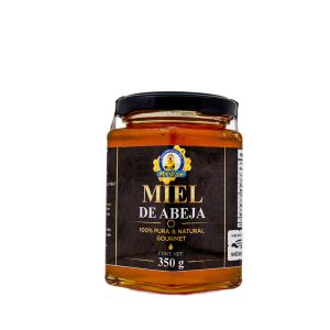 Miel de Abeja Mirikam 100% Natural vidrio hexagonal 300 g