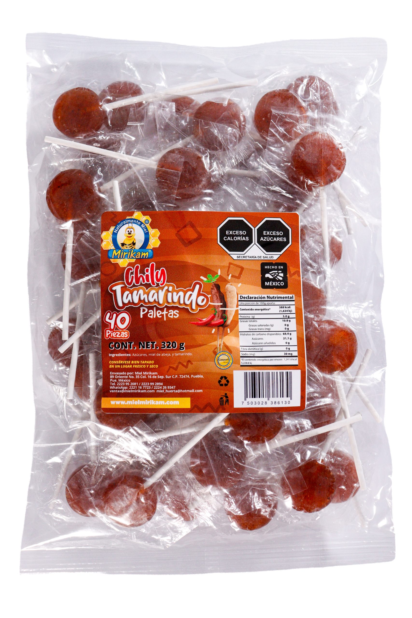 Paletas Chily Tamarindo