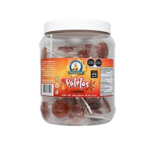 Vitrolero Paletas Chyly Mix 400 g, Mango, Tamarindo, Pepino, Piña.