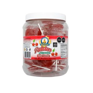 Paleta Cereza Miel y eucalipto Vitrolero 50 pz